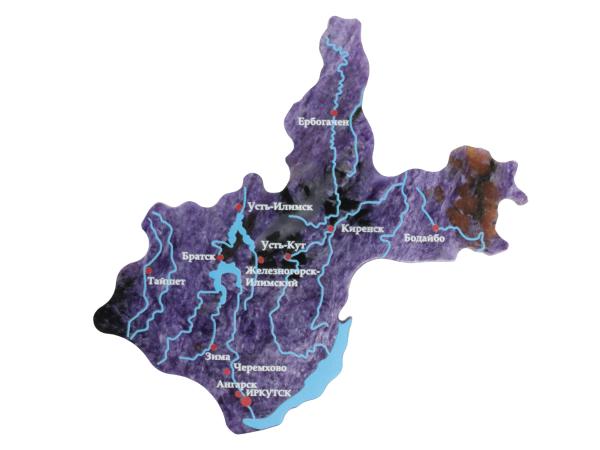 Магнит "Иркутская область" чароит