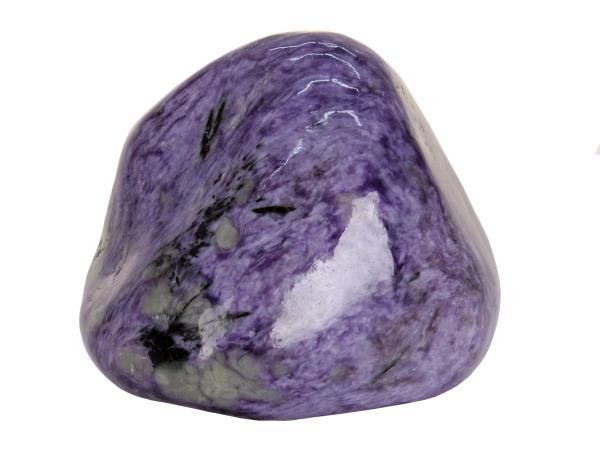 Часы-галтовка, чароит h 6 см