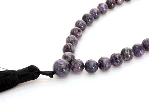 Четки d10 чароит 33 бусины