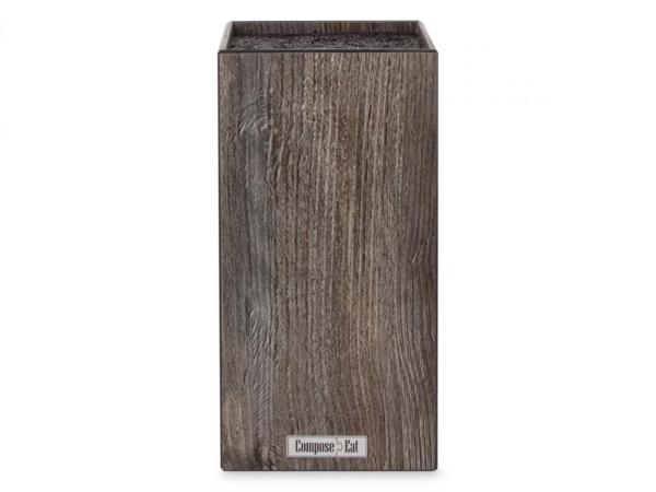 Подставка для ножей 11х11х24см дуб прованс