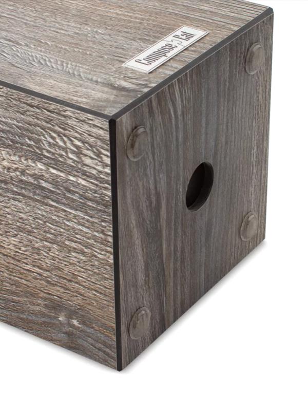 Подставка для ножей 11х11х24см дуб прованс