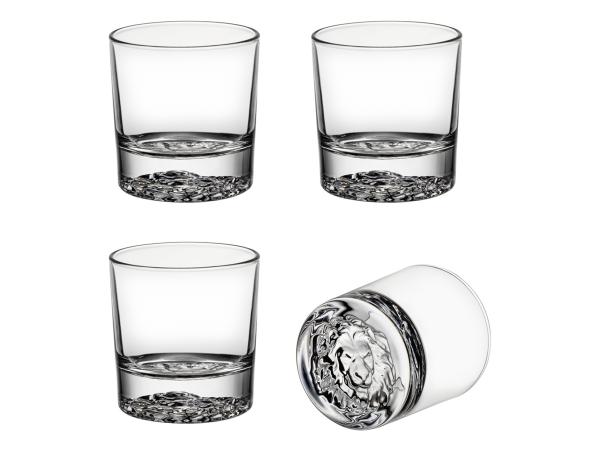 Набор стаканов "Лев" 310 мл 4 шт