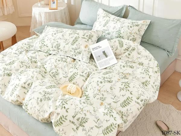 Комплект постельного белья 1,5 Cleo сатин Satin de Luxe (наволочка 70х70) Россия