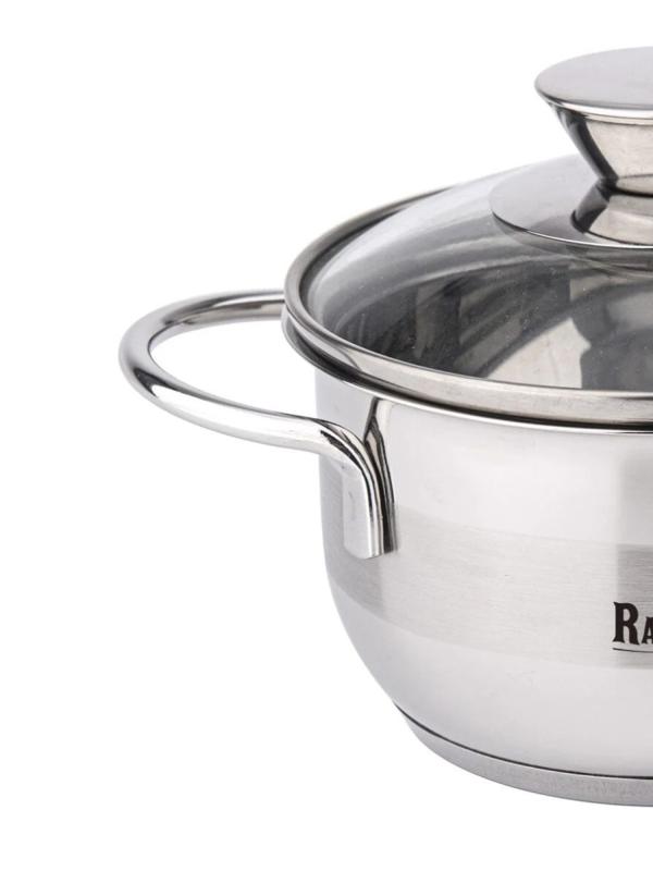 Кастрюля 0,7 л с крышкой 12х7 см