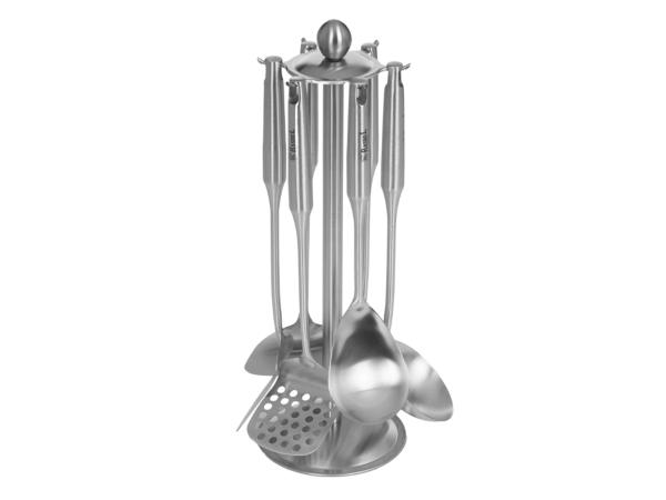 Набор кухонных принадлежностей на подставке 7 пр