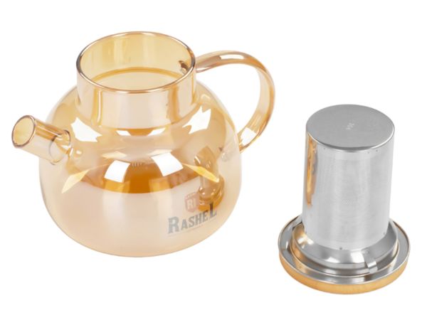 Чайник заварочный 600 мл янтарный