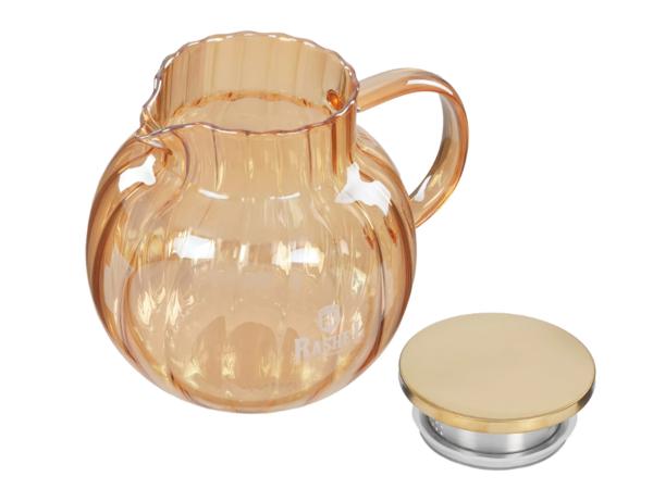 Чайник-кувшин заварочный 1,3 л янтарный