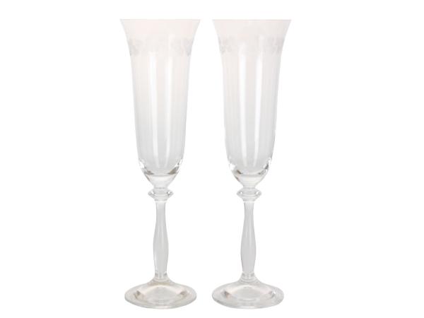 Набор бокалов д/шампанского 190 мл "Анжела" 2 шт