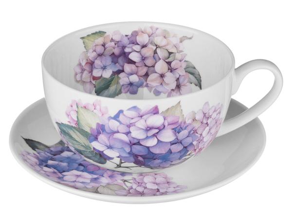 Чайная пара "Гортензия" 370 мл