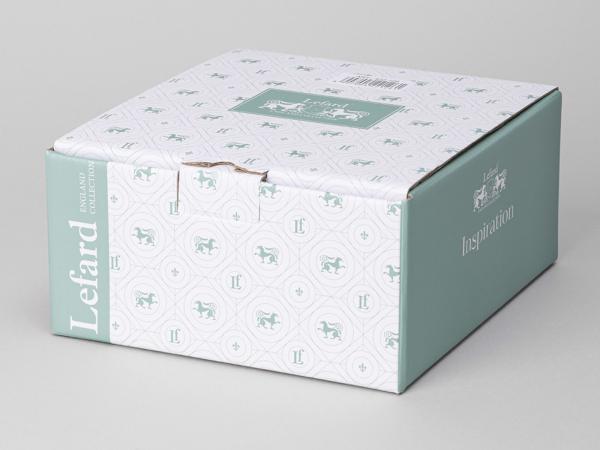 Чайная пара "Золотой цветок" 380 мл