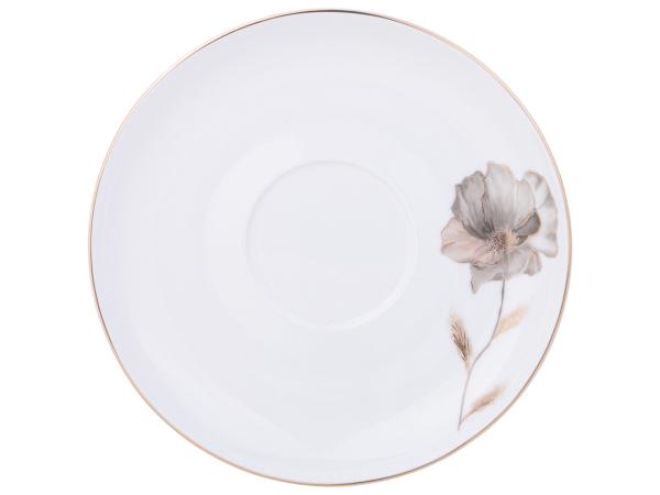 Чайная пара "Золотой цветок" 380 мл