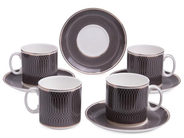 Чайный набор "INFINITY" 4/8 пр 270 мл