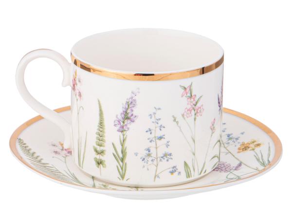 Чайная пара "Полевые цветы" 300 мл