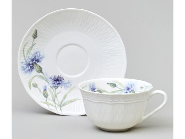 Чайная пара "Васильки" 330 мл