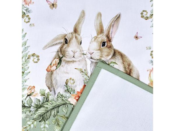 Дорожка на стол 40х146 см "Sense" зеленый