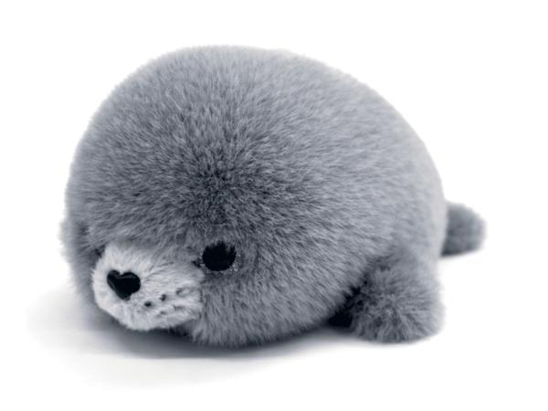 Нерпа "Mimis" 25 см серая