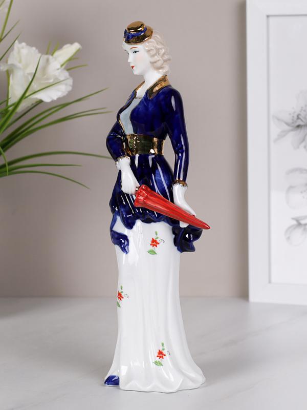 Статуэтка "Дама с зонтом" 31 см