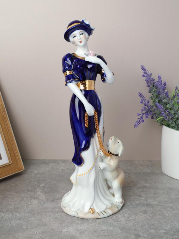 Дама с собачкой h30 см