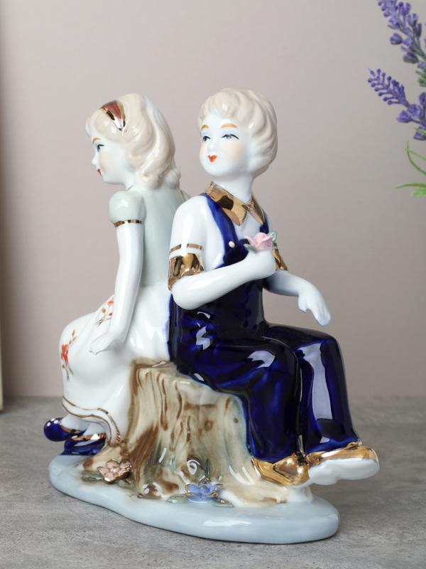 Мальчик с девочкой 15 см