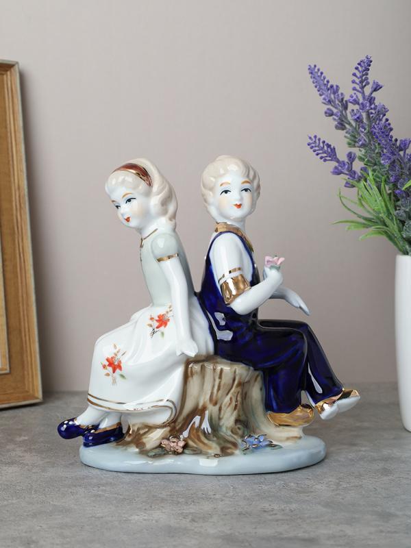 Мальчик с девочкой 15 см