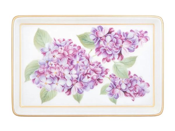 Масленка "Сирень" 13х9х6 см