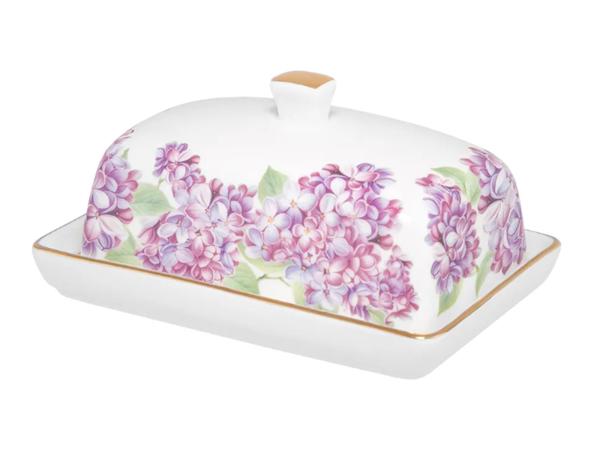 Масленка "Сирень" 13х9х6 см