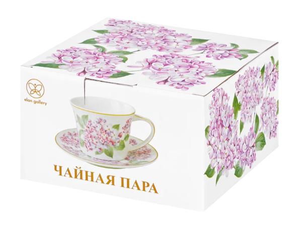 Чайная пара "Сирень" 250 мл