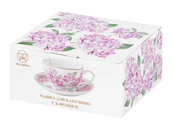 Чайная пара "Сирень" 300 мл