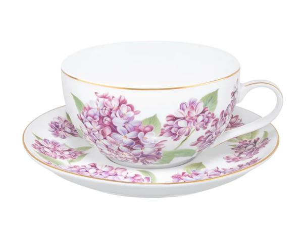 Чайная пара "Сирень" 300 мл