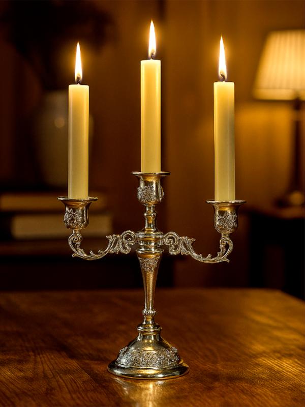 Подсвечник 3-х рожковый 21х8х20 см