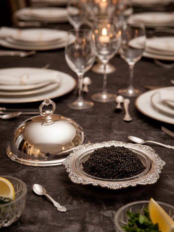 Блюдо для сыра/масла/икры с крышкой 18х10 см