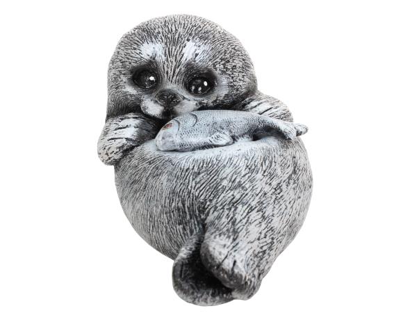 Шкатулка Нерпа с рыбой