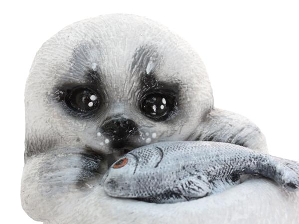 Шкатулка Нерпа с рыбой