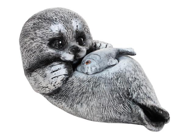 Шкатулка Нерпа с рыбой