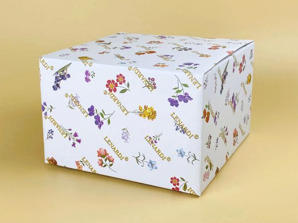 Блюдо с крышкой "Крокус" 34х17 см золото