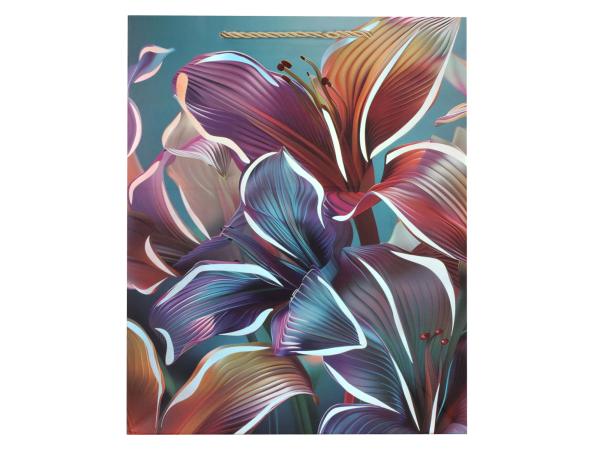 Сумка подарочная "Цветы" 26х32х10