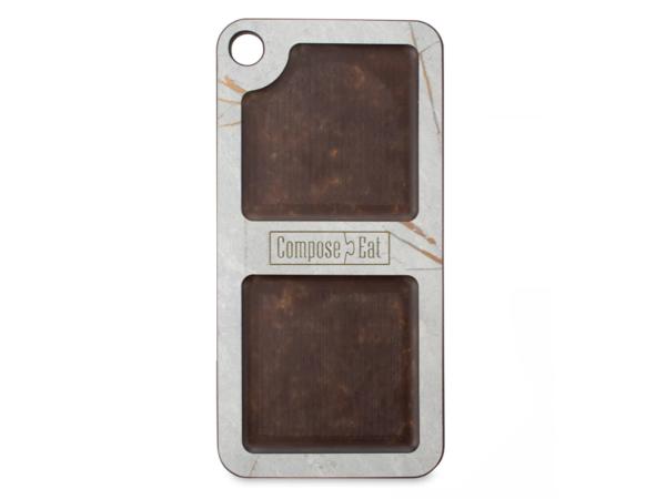 Подставка кухонная универсальная 20х10 см мраморный Грэйс