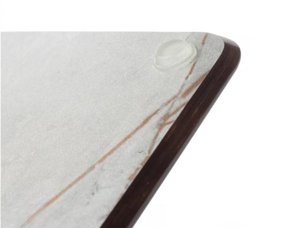 Подставка под горячее/доска для сервировки  24х24 см мраморный Грэйс