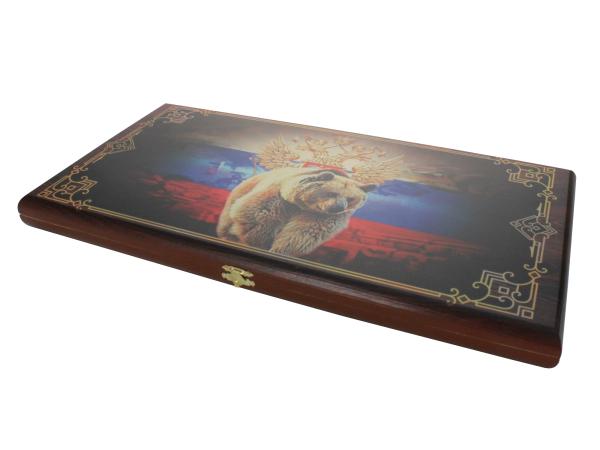 Нарды "Русский медведь" 50х25 см средние