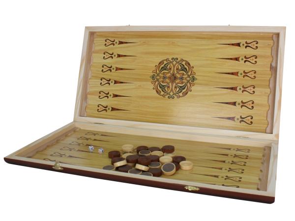 Нарды "Орлан" 60х30 см Россия дерево