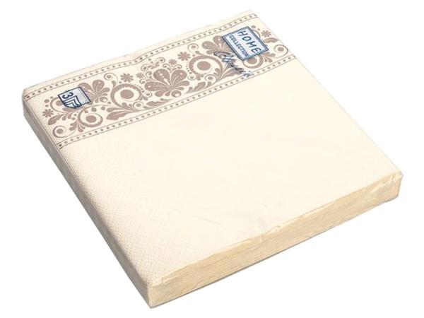 Салфетки 3-х слойные 20 шт "Капучино" 33х33 см