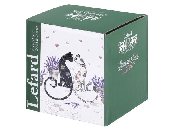 Кружка "Лавандовые коты" 330 мл