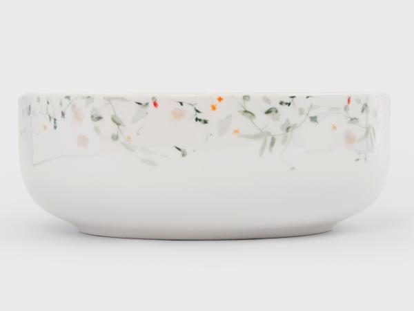 Салатник "Цветы и листья" 700 мл