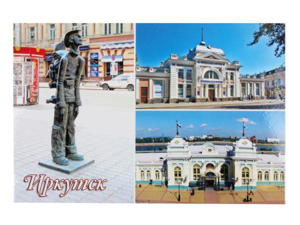 Набор открыток "Иркутск" 16 шт лакированные