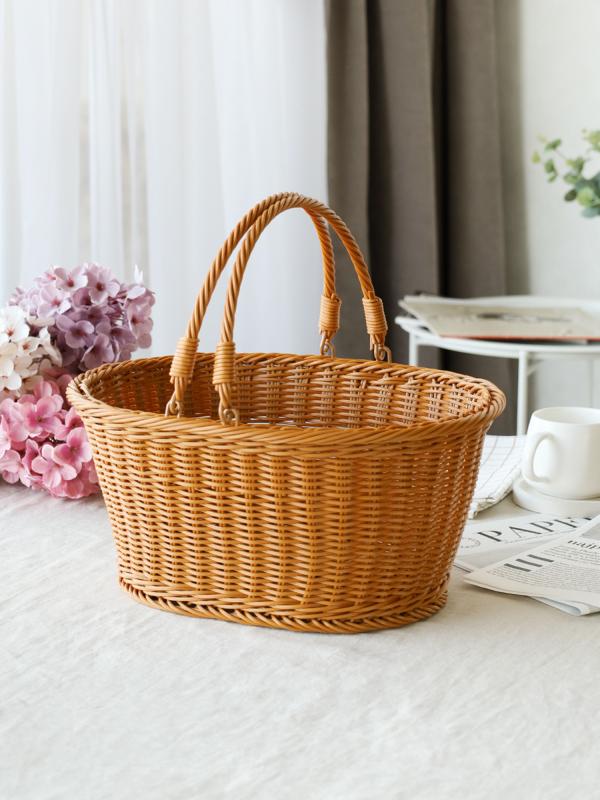 Корзинка плетеная 35х27х16 см