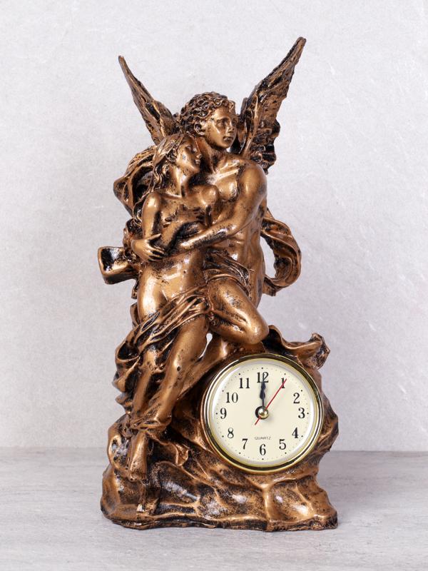 Часы "Ангел с девушкой" 13х7х25 см