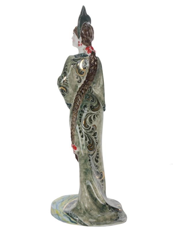 Скульптура "Хозяйка медной горы", фарфор, Россия