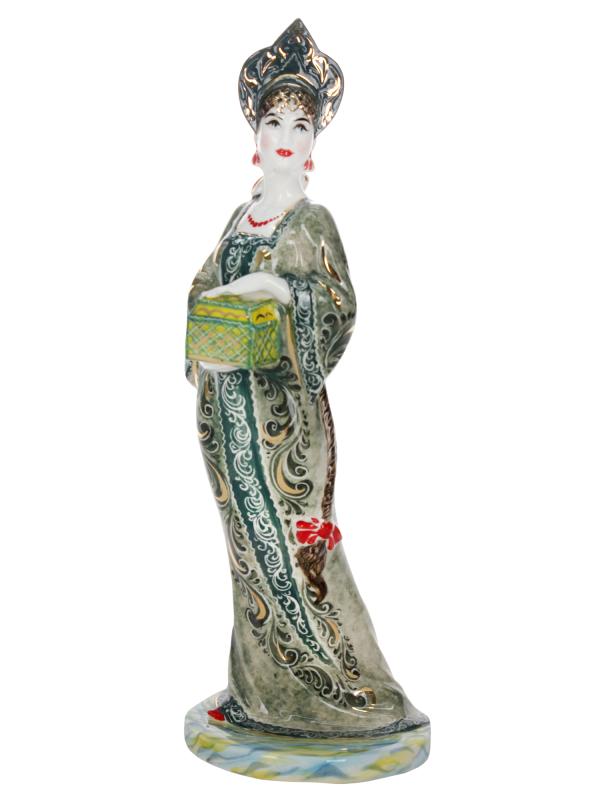 Скульптура "Хозяйка медной горы", фарфор, Россия