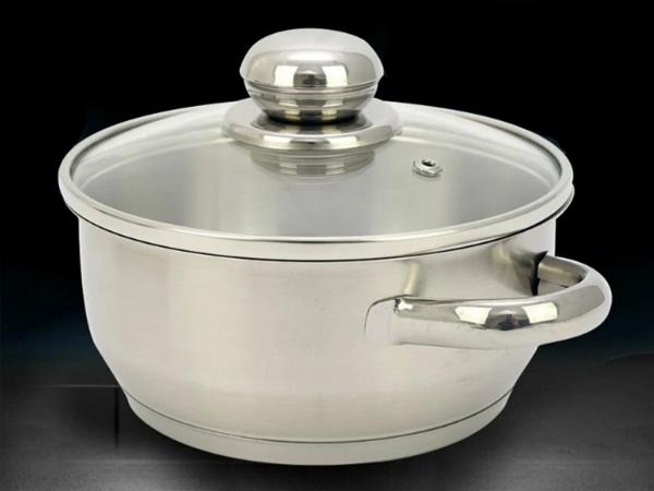 Кастрюля "Прима сатин" 1,0 л /16 см