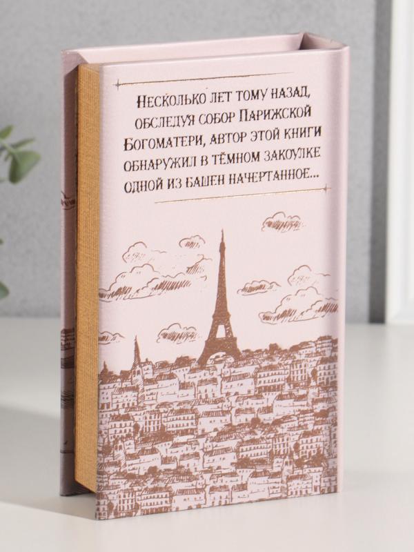 Сейф-книга "Виктор Гюго Собор Парижской Богоматери" 21х13х5 см